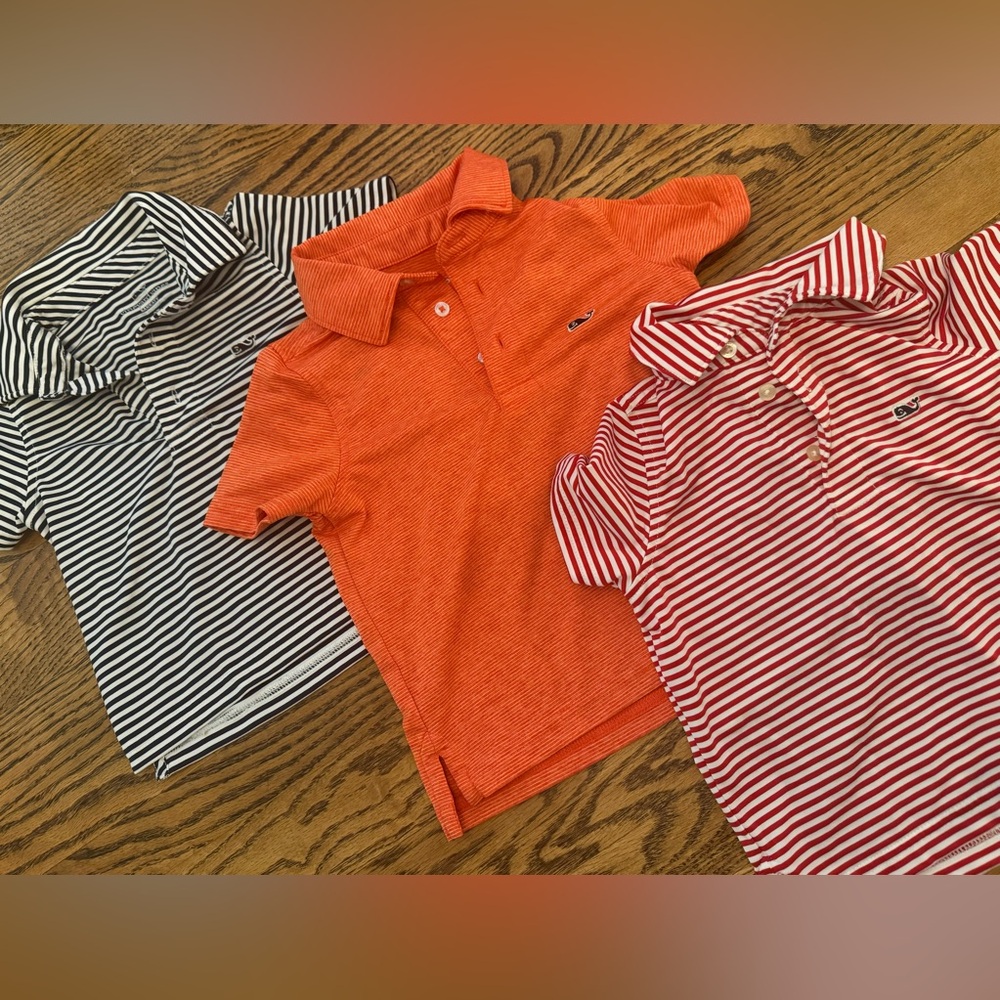 Vineyard Vines Polos (Set of 3)  - 2T EUC